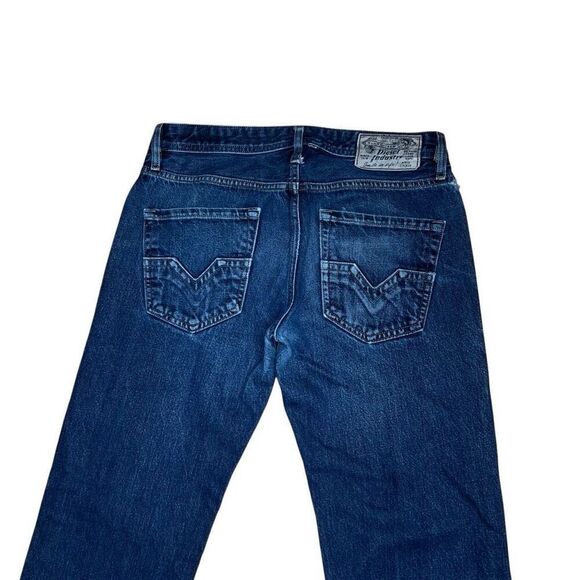 Y2K Diesel Larkee Made In USA ORUS4 Denim Jeans Regular 30 - Picture 5 of 10